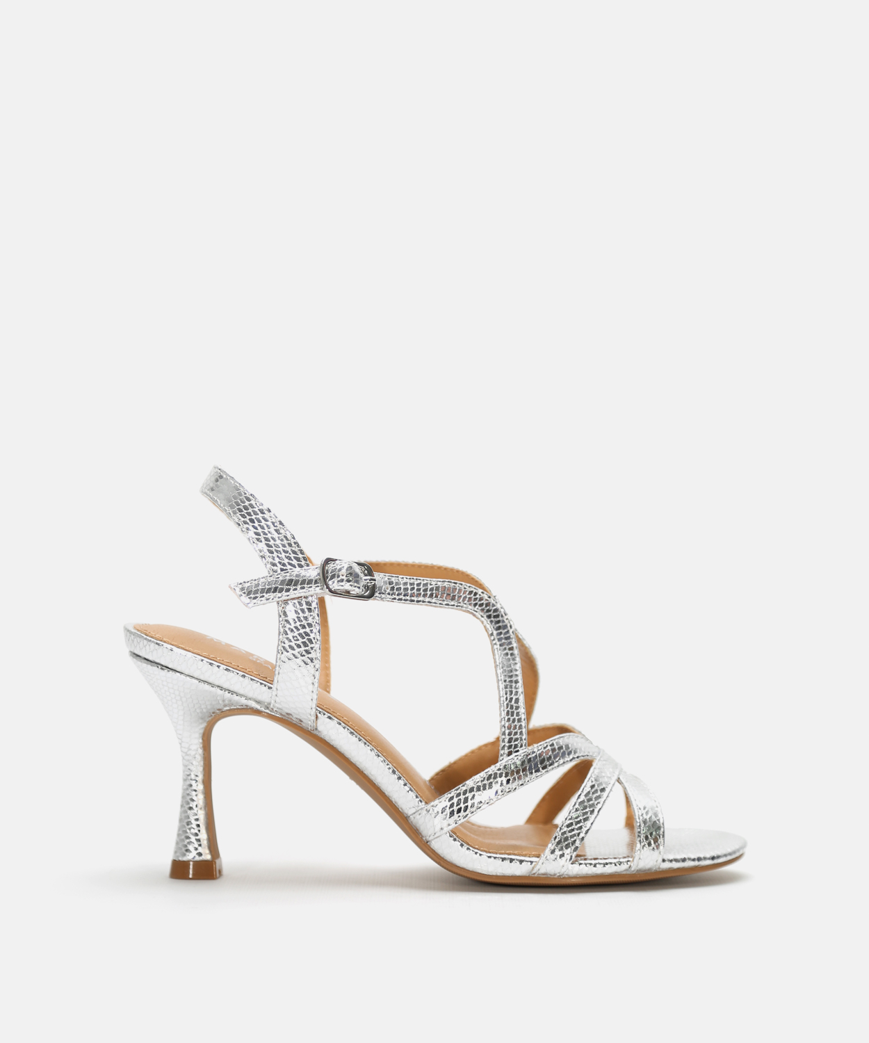 Sandalia tac&oacute;n tiras image number null